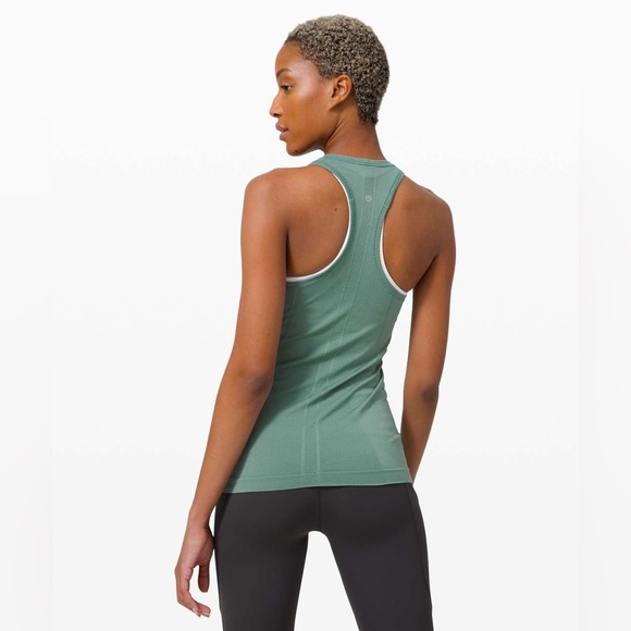 SOLD | Lululemon Swiftly Tech Racerback Tidewater Teal - Picture 2 of 6